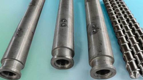 交聯(lián)聚乙烯(XLPE)、聚氯乙烯(PVC)、聚乙烯(PE)、低煙無(wú)鹵電纜擠出機(jī)螺桿